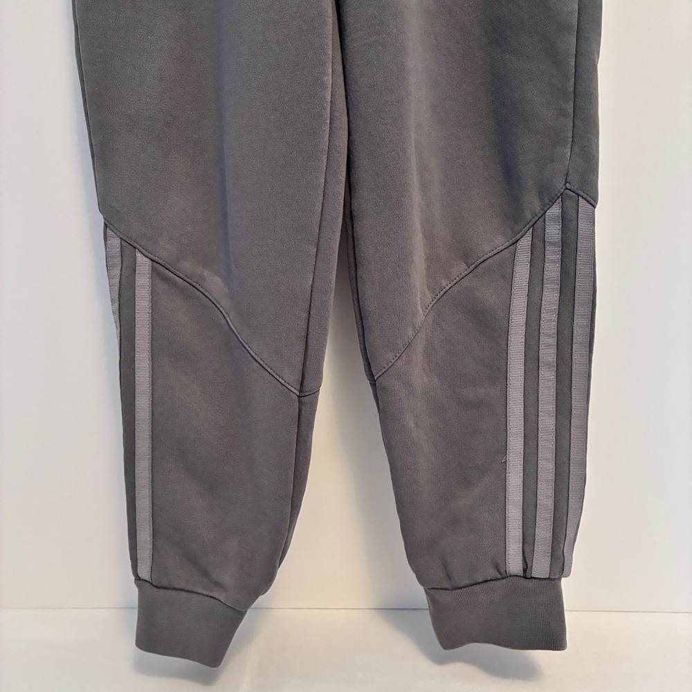 Adidas Boy's Active Athletic Joggers Sweatpants Gray Size S - Picture 3 of 7